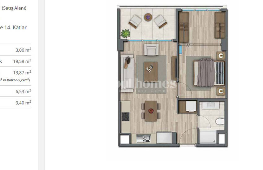 Istanbul, Kagithane Apartments in a Developing Area
