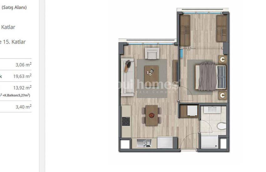 Istanbul, Kagithane Apartments in a Developing Area