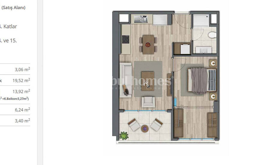 Istanbul, Kagithane Apartments in a Developing Area