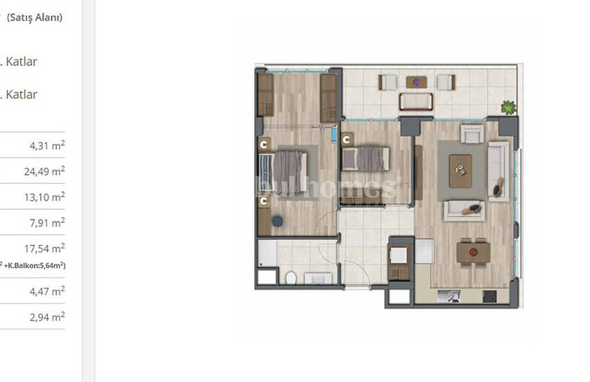 Istanbul, Kagithane Apartments in a Developing Area