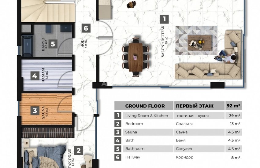 Exclusieve Villa Omgeven Door Natuur In Kargıcak Alanya 28