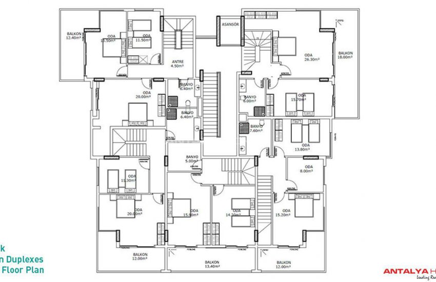 Luxury Apartments with Sea View in Alanya Kestel 34