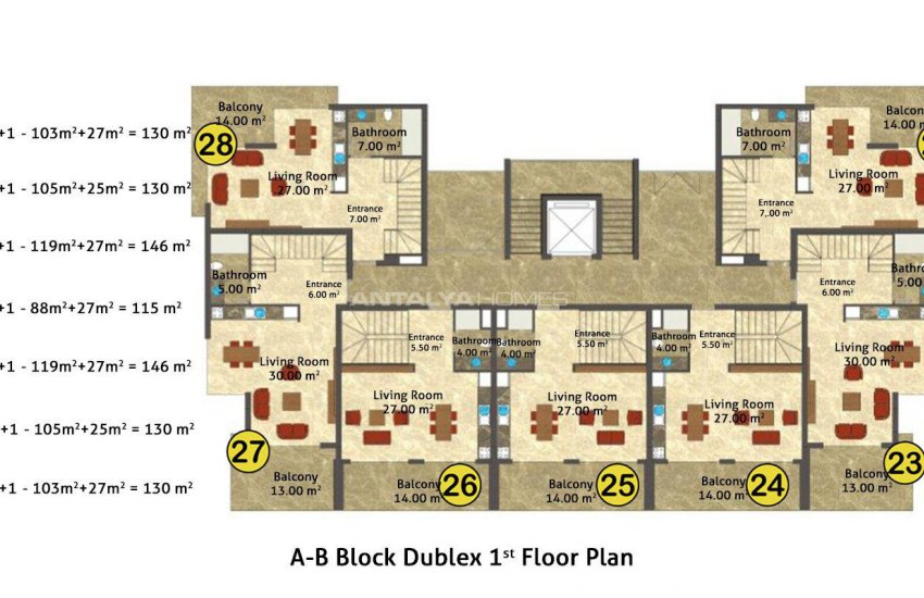 High-quality Apartments Close to the Sea in Alanya 28