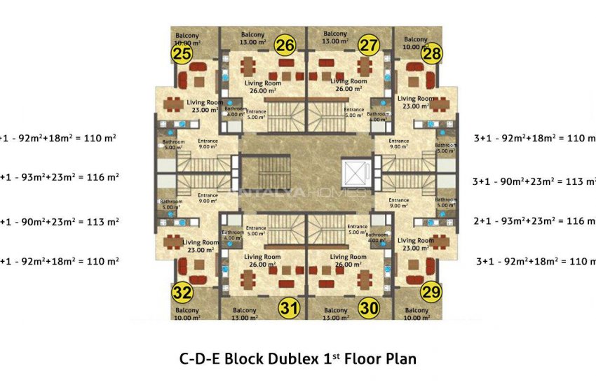 High-quality Apartments Close to the Sea in Alanya 31