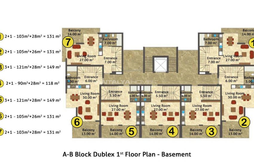 High-quality Apartments Close to the Sea in Alanya 25