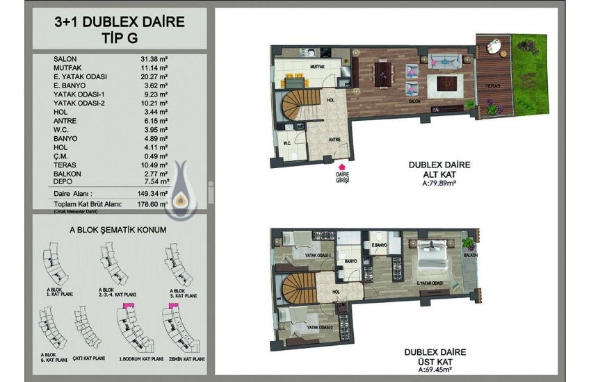 Luxury Flats with Sea View in Buyukcekmece