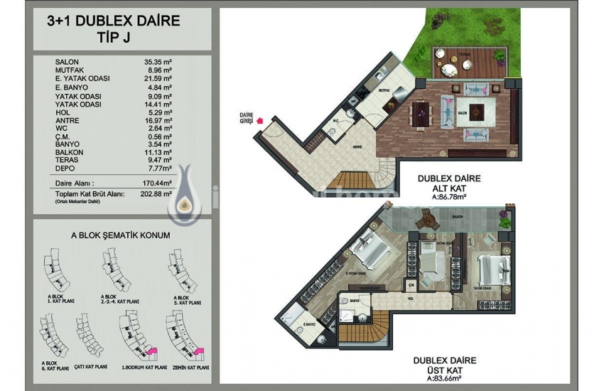 Luxury Flats with Sea View in Buyukcekmece