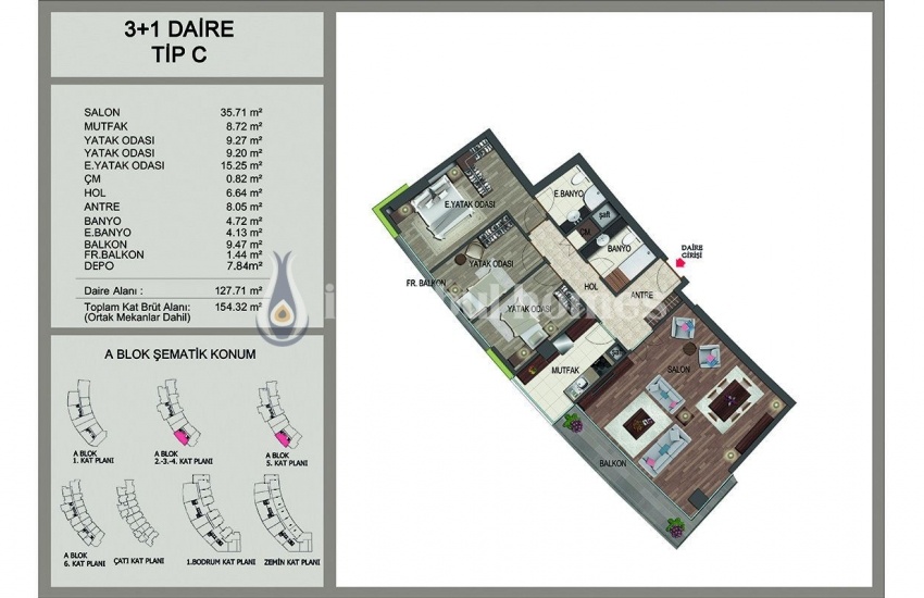 Luxury Flats with Sea View in Buyukcekmece
