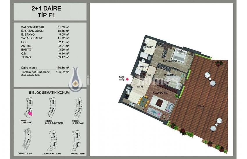 Luxury Flats with Sea View in Buyukcekmece