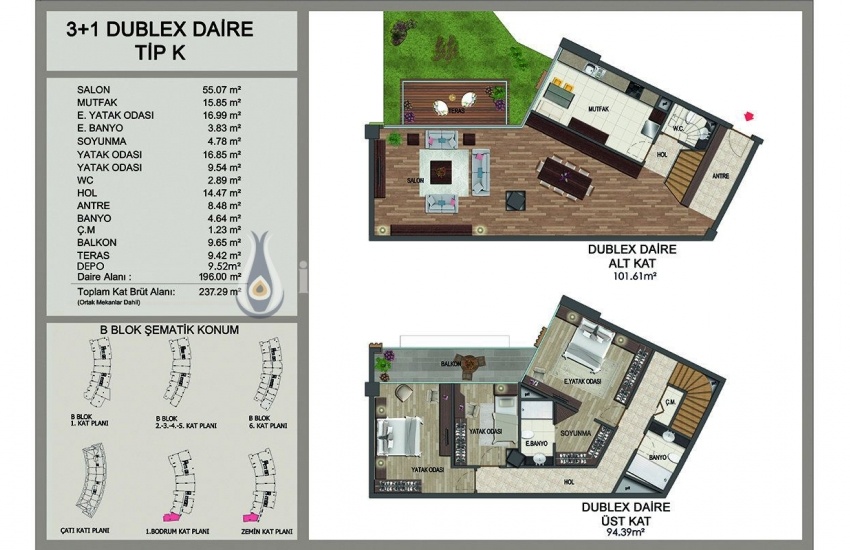 Luxury Flats with Sea View in Buyukcekmece