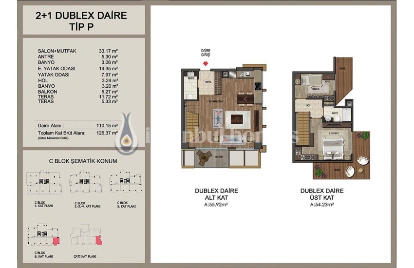 Luxury Flats with Sea View in Buyukcekmece
