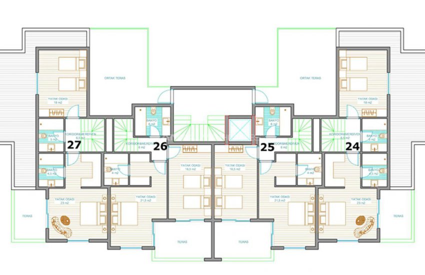 Splendid Antalya Apartments with Balcony in Konyaalti 25