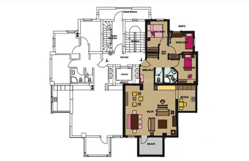 Sea View Apartments 100 Mt to the Beach in Antalya Turkey 23