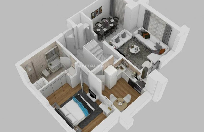 Stylish Property Intertwined with Nature in Konyaaltı Antalya 23