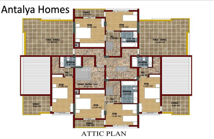 Modern-designed Real Estate in Antalya Konyaalti 27