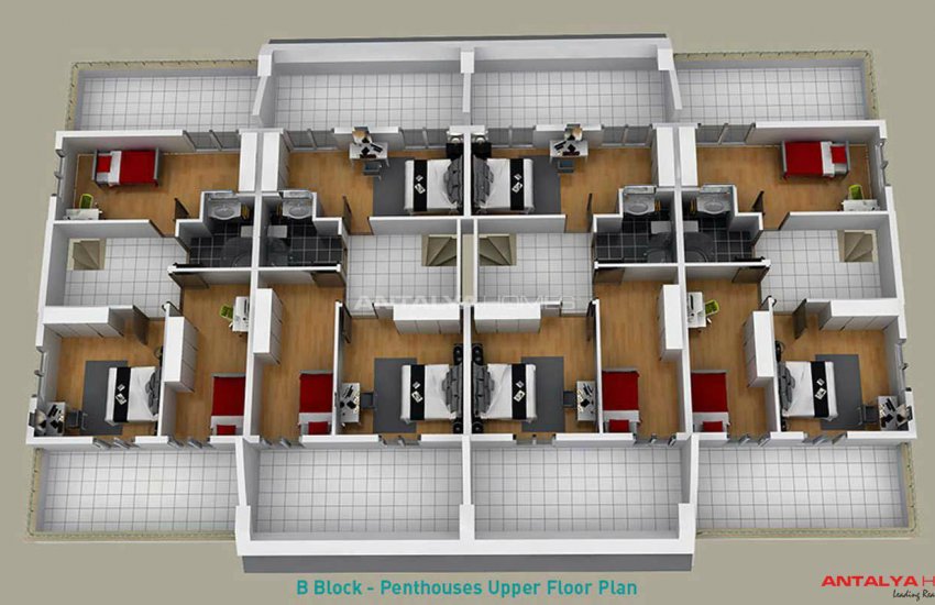 Affordable Apartments in Alanya Avsallar 24