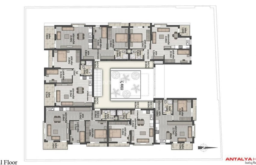 Lara Orkide Homes New Built Homes in Lara 15