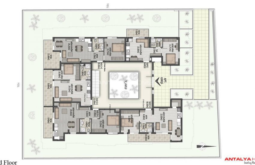 Lara Orkide Homes New Built Homes in Lara 16