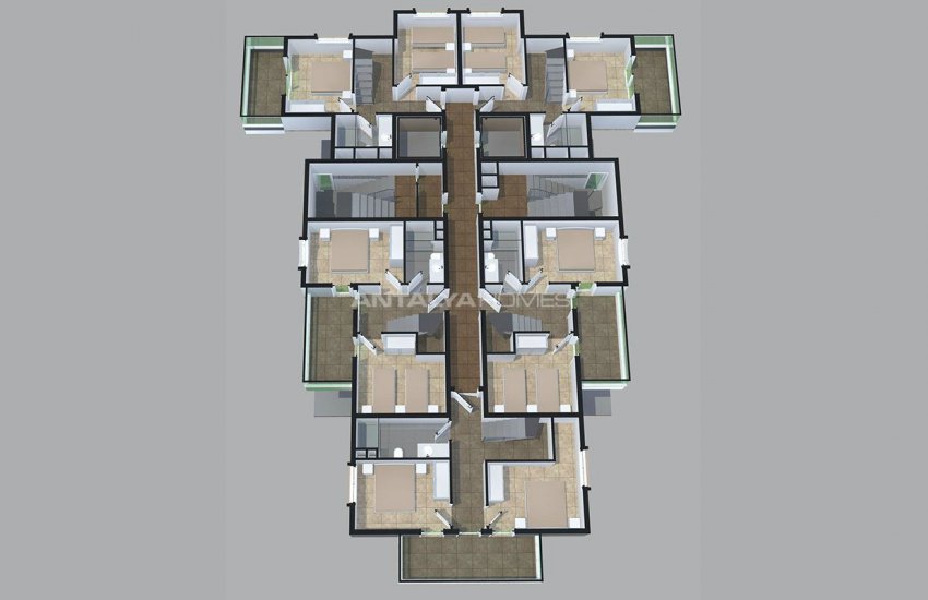 Ideally Located Alanya Apartments with Swimming Pool 6