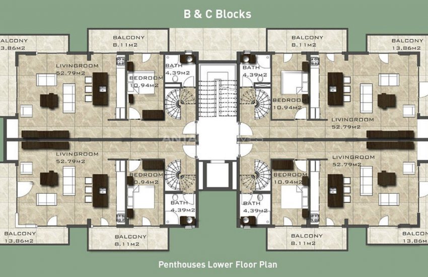 Apartments Right Next to the World Renowned Beach in Alanya 30