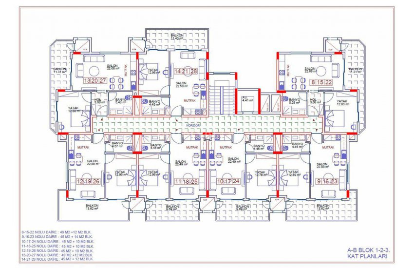 Brand New Apartments Looking Over the Sea in Alanya 32