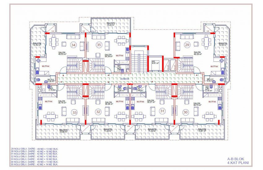 Brand New Apartments Looking Over the Sea in Alanya 33