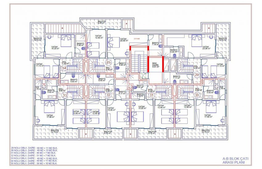 Brand New Apartments Looking Over the Sea in Alanya 34