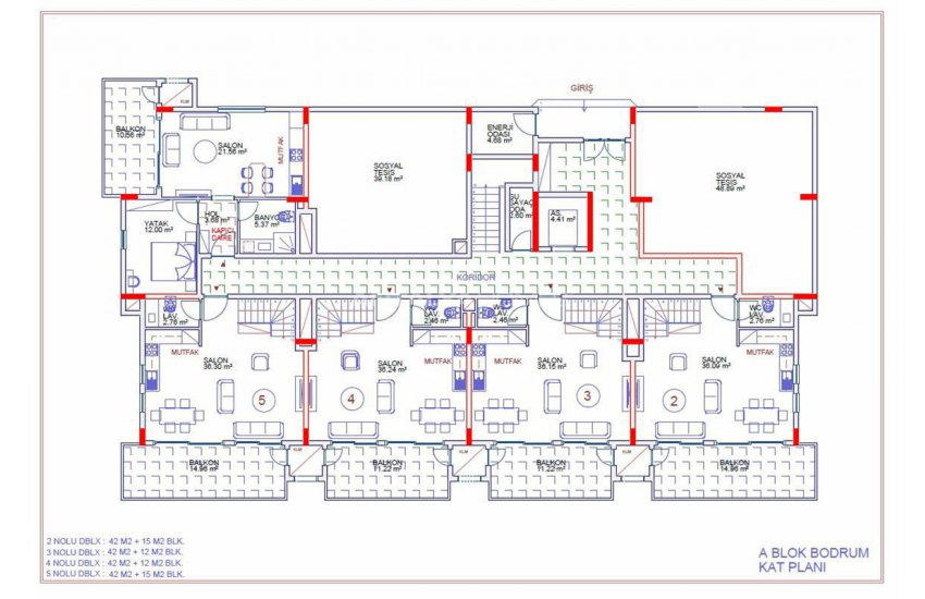 Brand New Apartments Looking Over the Sea in Alanya 35