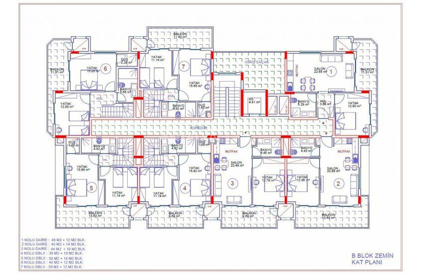Brand New Apartments Looking Over the Sea in Alanya 36