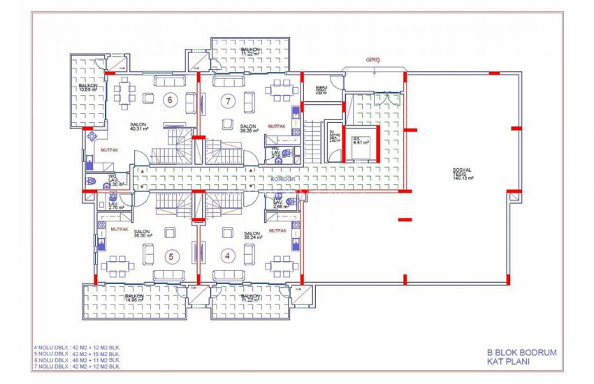 Brand New Apartments Looking Over the Sea in Alanya 37
