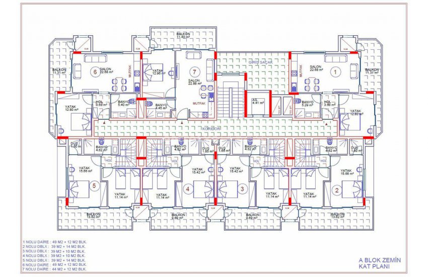 Brand New Apartments Looking Over the Sea in Alanya 31