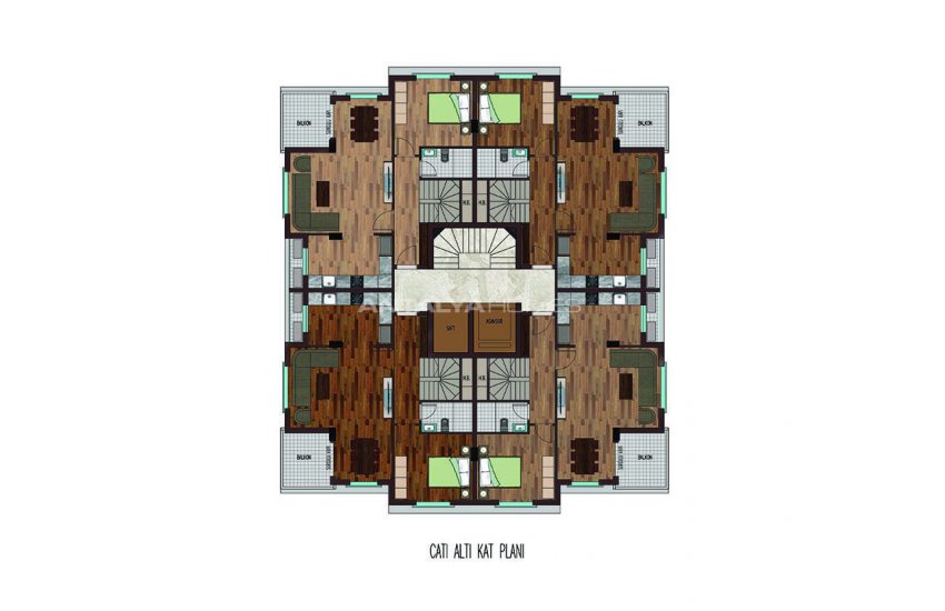 Modern Apartments at a Favourable Location of Antalya 60