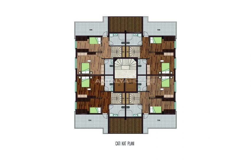 Modern Apartments at a Favourable Location of Antalya 61