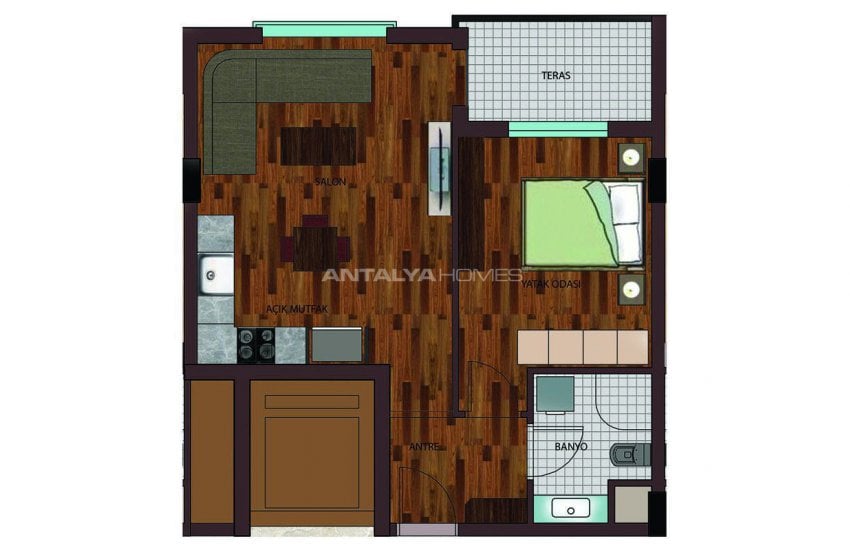 Modern Apartments at a Favourable Location of Antalya 47