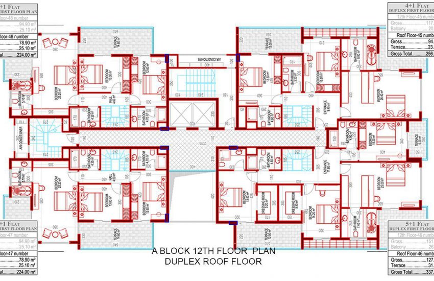 آپارتمانها در آلانیا با طراحی مدرن و فضای داخلی لوکس 13