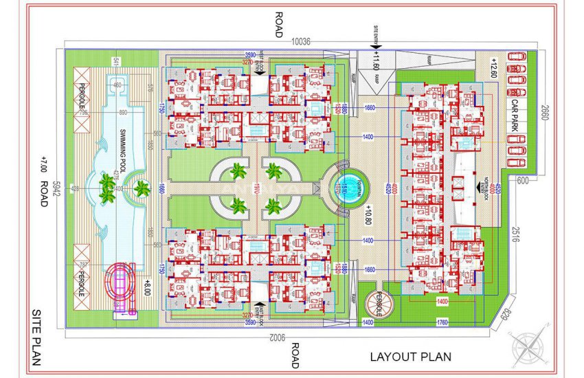 آپارتمانها در آلانیا با طراحی مدرن و فضای داخلی لوکس 10