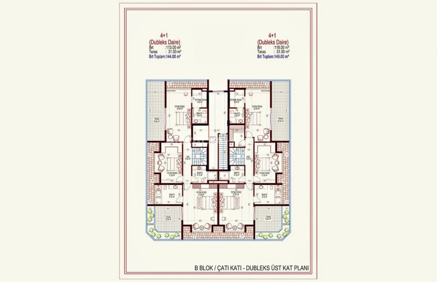 High-quality Apartments with Rich Infrastructure in Alanya 17