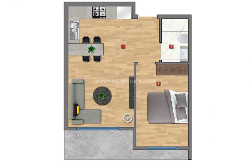 Luxury Apartments with Nature View in Oba Alanya 45