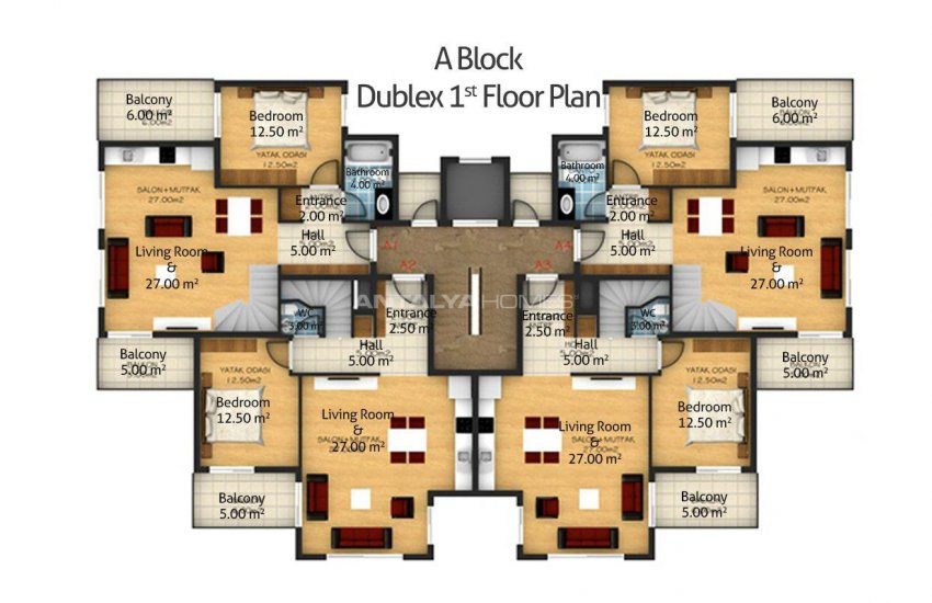 عقار فخم في موقع مفضل في كونيالتي انطاليا 37