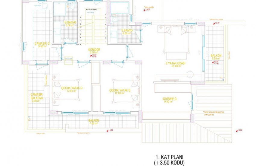 Newly Built Villa Offering Investment Opportunity in Belek 32