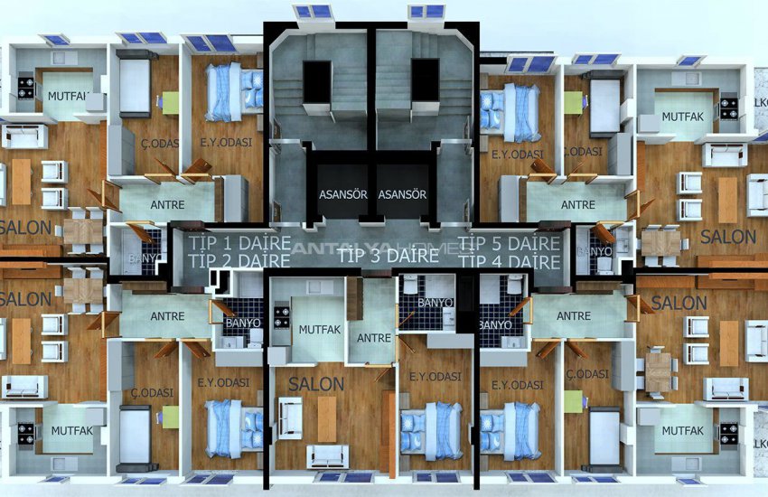 Квартиры в Новостройке в Унджалы Рядом со Всеми Объектами 25