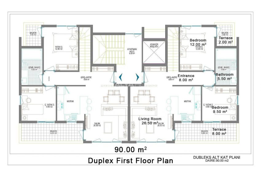 Купить Совершенно Новые Квартиры в Белеке 39