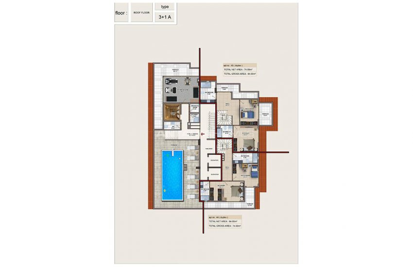 Central Apartments 220 M to the Beach in Mahmutlar Alanya 18