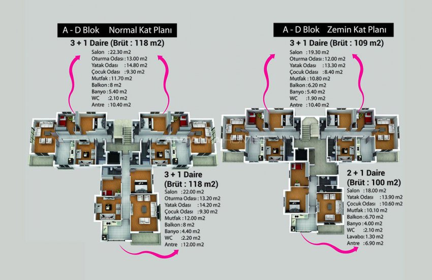 Luxury Apartments in a Desirable Location of Antalya 37