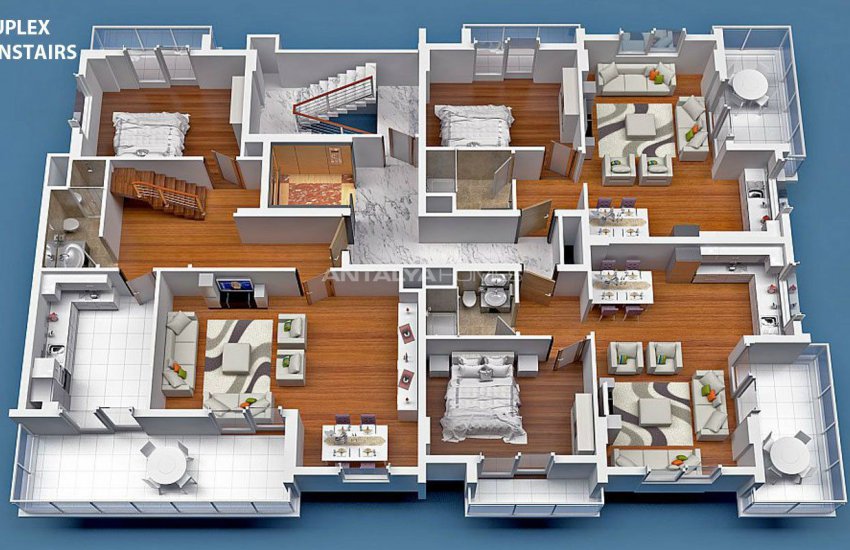 املاک بسیار با کیفیت نزدیک به ساحل در آلانیا 14