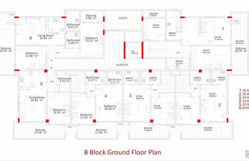 Kargıcak Merkezde Deniz Manzaralı Satılık Daireler 29