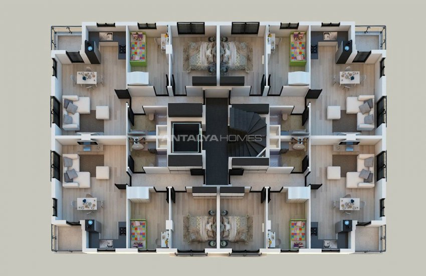 Well-located Modern Apartments in Antalya Konyaalti 16