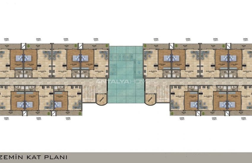 Elegant Alanya Apartments in Central Location Mahmutlar 52