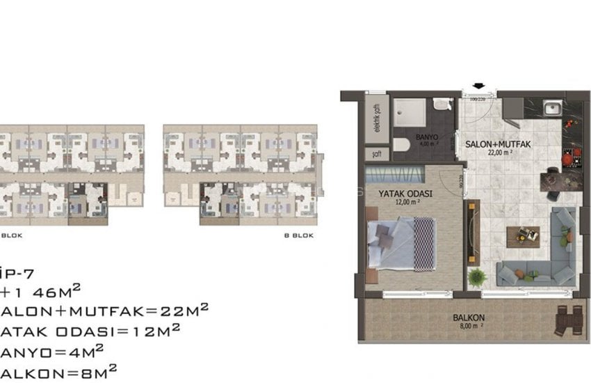 Elegant Alanya Apartments in Central Location Mahmutlar 61