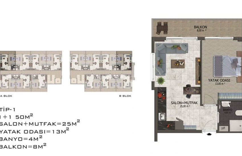 Elegant Alanya Apartments in Central Location Mahmutlar 62